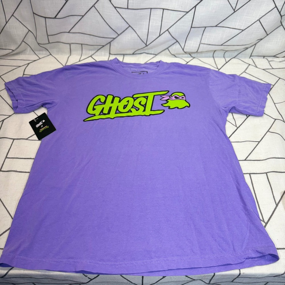 Ghost Lifestyle TMNT T-Shirt Large Purple Teenage Mutant Ninja Turtles Donatello